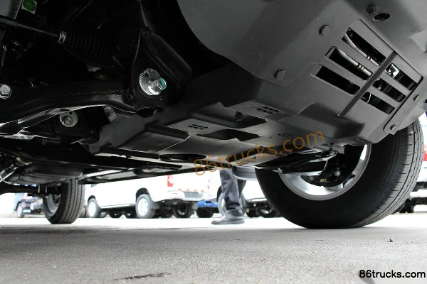JAC T6 2015 Nouveau Style 2.8T diesel courte cabine double pick-up Carrosserie (3) | 86Trucks