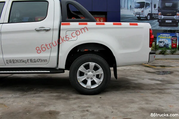 JAC T6 2015 Nouveau Style 2.8T diesel courte cabine double pick-up Photos officielles (2) | 86Trucks