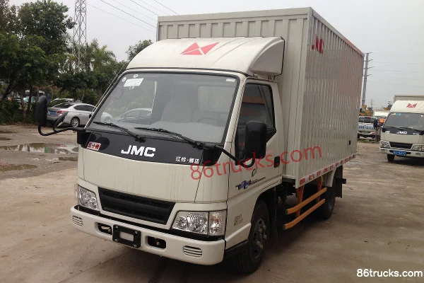 JMC Xinshunda 109 ch 4X2(6 roues) 3,7 m fourgon léger cabine simple Extérieur (2) | 86Trucks