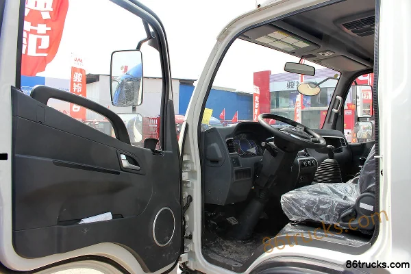 JAC Junling V6 141 hp 4X2(6 wheels) 4.15m single-row van light truck Cab (1) | 86Trucks