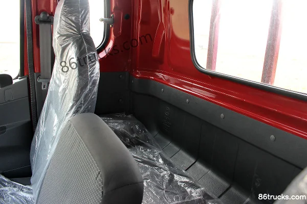 JAC Junling V6 160 ch 4X2(6 roues) camion léger plateau 3,8 m cabine approfondie (1) | 86Trucks