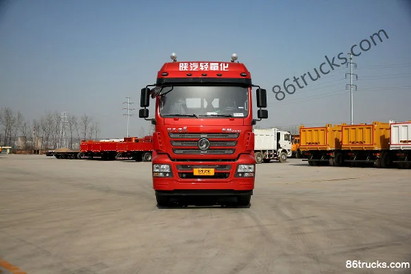 SHACMAN Delong New M3000 430 hp 8X4(12 wheels) 9.55 m flatbed cargo truck (axle ratio 5.262) Exterior (2) | 86Trucks