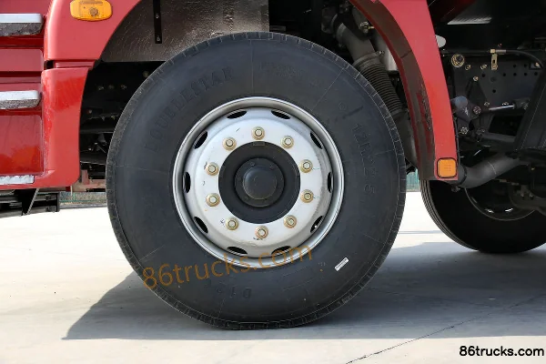 SHACMAN Delong New M3000 430 hp 8X4(12 wheels) 9.55 m flatbed cargo truck (axle ratio 5.262) Chassis (2) | 86Trucks