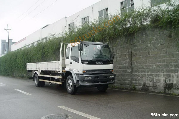 Isuzu FRR Heavy Truck 185hp 4X2(6 wheels) Flatbed Cargo Truck (FRR33) Exterior
