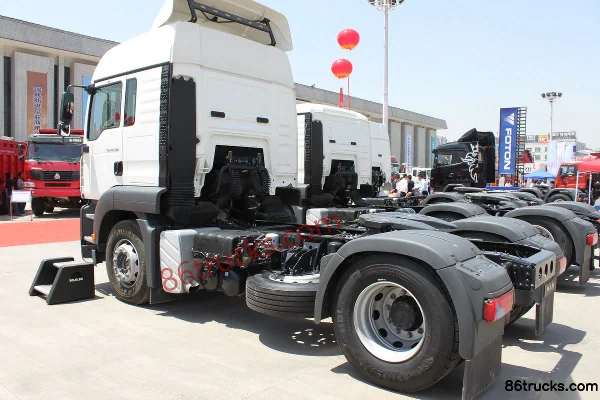 MAN TGA série poids lourd 390 ch 4X2(6 roues) tracteur routier (modèle : 19.390) Extérieur (3) | 86Trucks