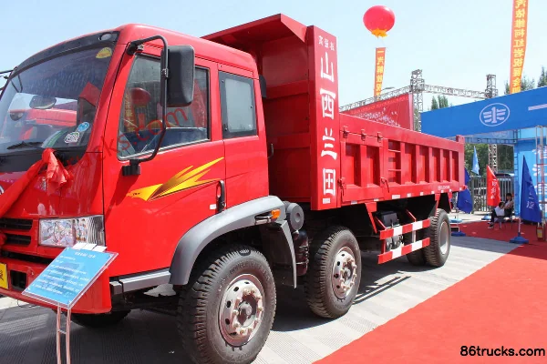 FAW Jiefang Junwei (J5K) Medium Truck 220 hp 6X2(8 wheels) 6.2m Dump Truck Exterior (2) | 86Trucks