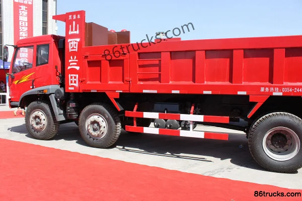 FAW Jiefang Junwei (J5K) Medium Truck 220 hp 6X2(8 wheels) 6.2m Dump Truck Exterior