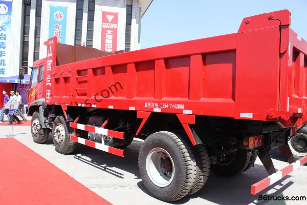 FAW Jiefang Junwei (J5K) Medium Truck 220 hp 6X2(8 wheels) 6.2m Dump Truck Chassis (1) | 86Trucks