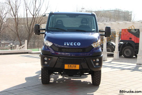 IVECO Daily medium truck 170hp 4X4(6 wheels) single-row cargo truck chassis Exterior (2) | 86Trucks