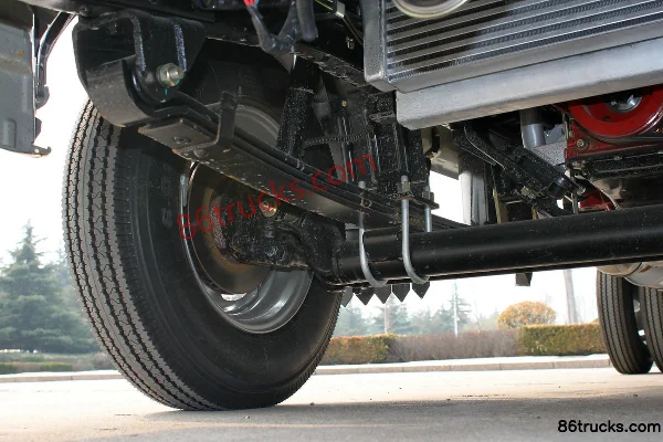 Foton Forland Kangrui K1 68 ch 4X2(6 roues) camion léger plateau 2,7 m cabine double Châssis (2) | 86Trucks