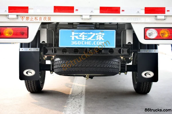 Foton Times Yuling VQ2 1.5L 112hp 4X2(6 wheels) Gasoline Double Row Flatbed Micro Truck Chassis (1) | 86Trucks