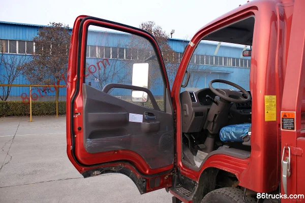Foton XiaoYun L3 141hp 4X2(6 wheels) 3.7m Dump Truck Cab (1) | 86Trucks