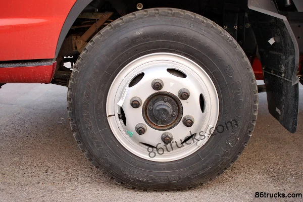 Foton XiaoYun L3 141hp 4X2(6 wheels) 3.7m Dump Truck Chassis (3) | 86Trucks