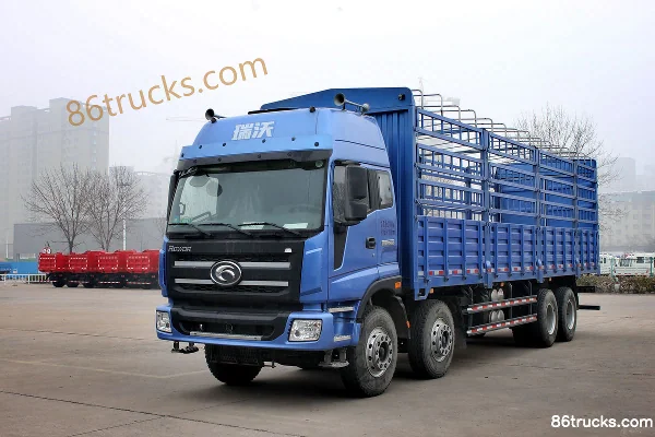 Foton Ruivo Medium Truck 310 hp 8X4(12 wheels) Cargo Truck Chassis Exterior (3) | 86Trucks