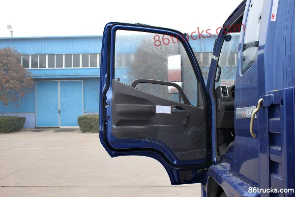 Foton Ruiwo Medium Truck 132 hp 4X2(6 wheels) 5.8m Semi-Cab Flatbed Cargo Truck (1093 Emergency Brake) (2) | 86Trucks