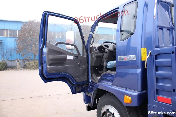 Foton Ruiwo Medium Truck 132 hp 4X2(6 wheels) 5.8m Semi-Cab Flatbed Cargo Truck (1093 Emergency Brake) (1) | 86Trucks