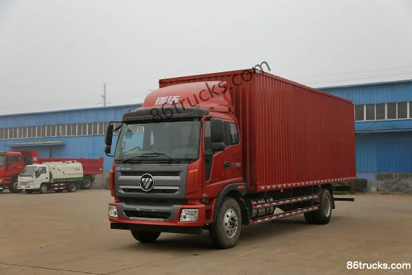 Foton Ruivo Q5 180 hp 4X2(6 wheels) 7.6m van cargo truck Exterior (3) | 86Trucks