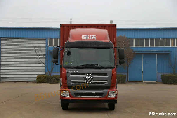 Foton Ruivo Q5 180 hp 4X2(6 wheels) 7.6m van cargo truck Exterior (2) | 86Trucks