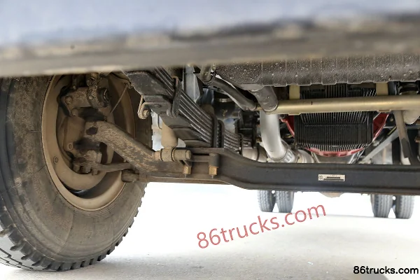 Foton Ruivo Q5 180 hp 4X2(6 wheels) 7.6m van cargo truck Chassis (2) | 86Trucks