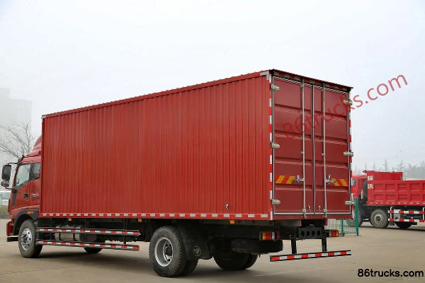 Foton Ruivo Q5 180 hp 4X2(6 wheels) 7.6m van cargo truck Body (3) | 86Trucks