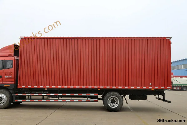 Foton Ruivo Q5 180 hp 4X2(6 wheels) 7.6m van cargo truck Body (2) | 86Trucks