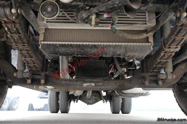 Foton Ruivo 154hp 4X2(6 wheels) 4.8m semi-row van cargo truck Chassis (1) | 86Trucks