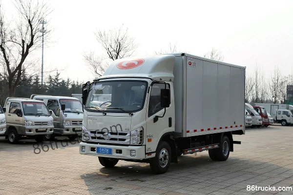 Foton Forland Kangrui H1 95 ch 4X2(6 roues) 4.15 m cabine simple camion léger fourgon Extérieur (3) | 86Trucks