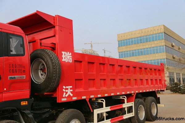 Foton Ruiwo Q9RB 300 hp 8X4(12 wheels) 7m Dump Truck Chassis Body (1) | 86Trucks