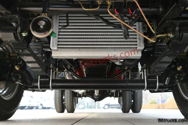 Foton Forland Small Card Star 2 68hp 4X2(6 wheels) 2.7m semi-row flatbed mini truck Chassis (1) | 86Trucks