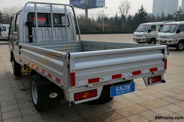 Foton Shidai Yuling VQ2 1.5L 112 ch 4X2(6 roues) essence 2,71 m double rangée camion plateau micro Carrosserie (3) | 86Trucks