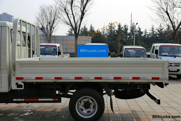 Foton Times petit camion étoile 68 ch 4X2(6 roues) plateau ridelles double cabine 3,02 m micro camion Carrosserie (2) | 86Trucks