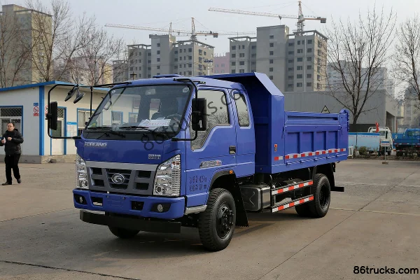 Foton King Kong 95 hp 4X2(6 wheels) 3.5m Dump Truck Exterior (3) | 86Trucks