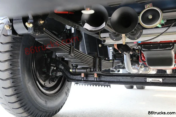 Foton King Kong 95 hp 4X2(6 wheels) 3.5m Dump Truck Chassis (2) | 86Trucks
