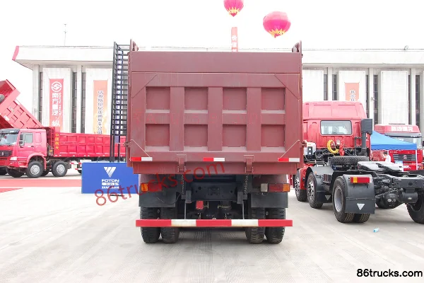 Foton AumanETX 6 Series Heavy Truck 270hp 8X4(12 wheels) 7.4m Dump Truck Cab (2) | 86Trucks