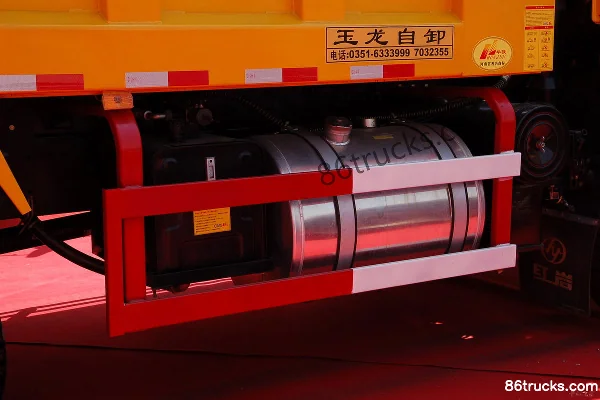 Hongyan Jingang Heavy Truck 290hp 6X4(10 wheels) 5.8m Dump Truck Cab (1) | 86Trucks