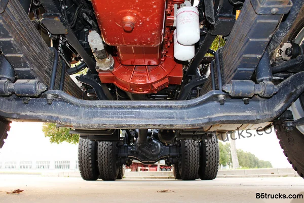 Union Truck U340 340 hp 6X4(10 wheels) 5.8m Dump Truck (Fuhua wheel hub reduction axle) Chassis (1) | 86Trucks
