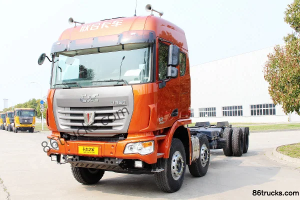 Union Truck U380 380 hp 8X4(12 wheels) 8.2m Dump Truck (Pengxiang wheel hub reduction axle) (high roof) Exterior (3) | 86Trucks