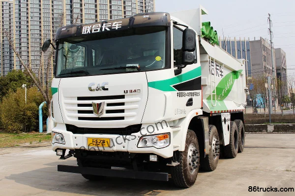 Union Truck U300 300 ch 8X4(12 roues) camion benne 6 m Extérieur (3) | 86Trucks