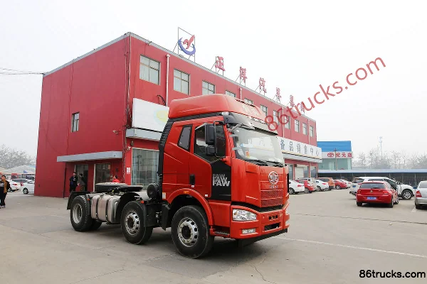 FAW Jiefang J6M Heavy Truck Standard Load 350hp 6X2(8 wheels) Tractor Truck (10-speed) Exterior