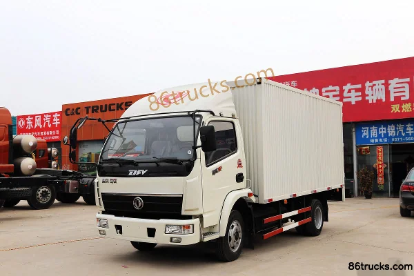 Dongfeng Yuhu 112 hp 4X2(6 wheels) Gasoline/CNG 4.2m single-row van light truck (DFD5032XXYLN1) Exterior (3) | 86Trucks
