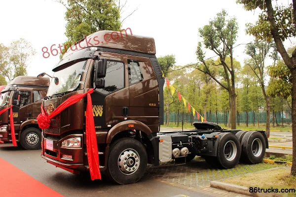 FAW Jiefang J6P poids lourd 420 ch 6X4(10 roues) Tracteur routier Extérieur (3) | 86Trucks