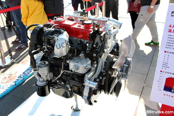 Foton 4JB1TDi 116 hp 2.77L China V diesel engine Exterior (3) | 86Trucks