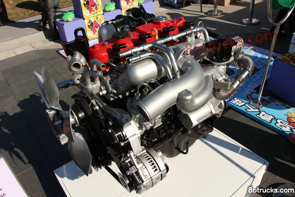 Foton 4JB1TDi 116 hp 2.77L China V diesel engine Exterior