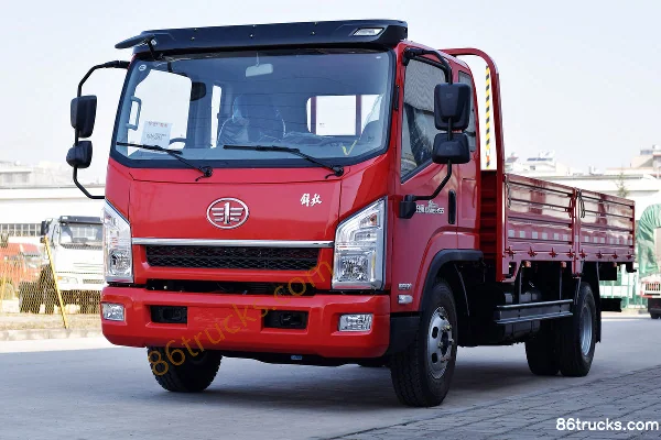 FAW Hongta FAW Jiefang Gongshi 115 hp 4X2(6 wheels) 3.8m semi-row flatbed light truck Exterior (3) | 86Trucks