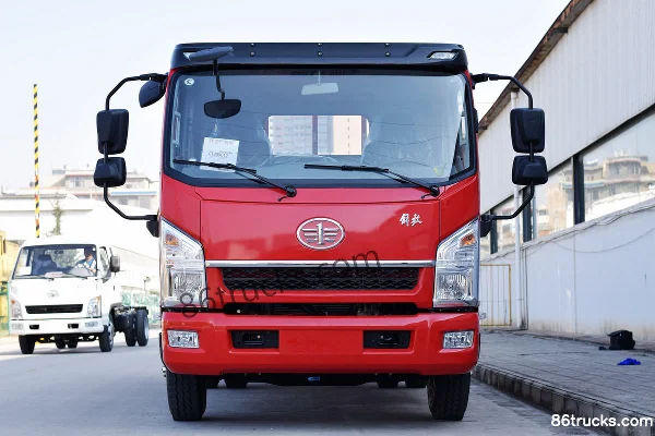 FAW Hongta FAW Jiefang Gongshi 115 hp 4X2(6 wheels) 3.8m semi-row flatbed light truck Exterior (2) | 86Trucks