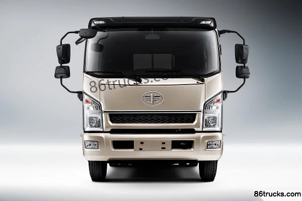 FAW Hongta FAW Jiefang Gongshi 124 hp 4X2(6 wheels) 3.8m half-row flatbed light truck Official Photos (2) | 86Trucks