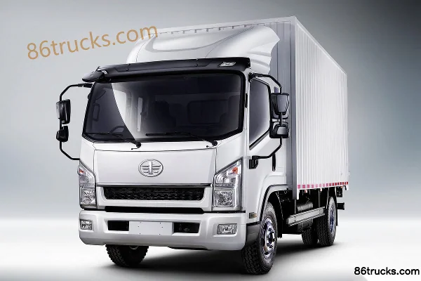 FAW Hongta FAW Jiefang Gongshi 156 ch 4X2(6 roues) camion porteur fourgon 4,82 m cabine avancée Photos officielles (3) | 86Trucks