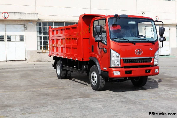 FAW Hongta FAW Jiefang Classic 7 Series 200 hp 4X2(6 wheels) 4.37m dump truck (China VI) Exterior