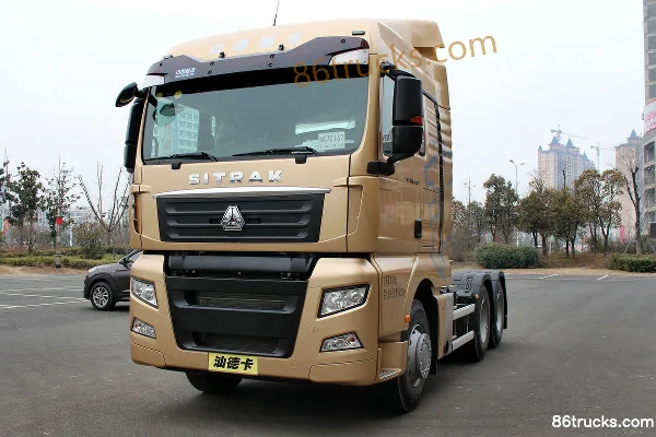 Sinotruk Sitrak C7H Heavy Truck 440hp 6X4(10 wheels) Tractor Truck Exterior (3) | 86Trucks