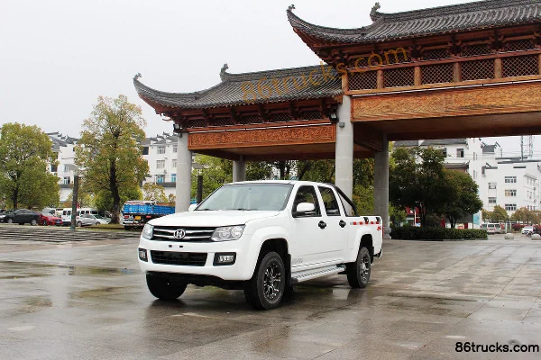 Qiling Auto New T7 2016 Comfort Edition 2.2L Gasoline 2WD Standard Bed Double Cab Pickup (China V) (3) | 86Trucks